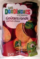 Goûters ronds parfum choco