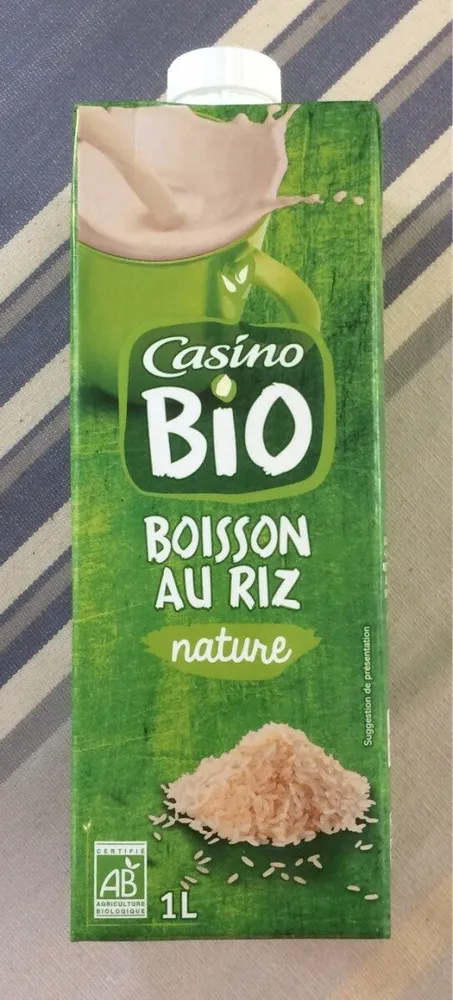 Boisson végétale à base de riz