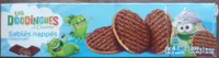 Sablés nappés choco lait