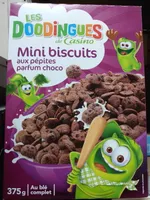 Mini biscuits aux pépites parfum choco