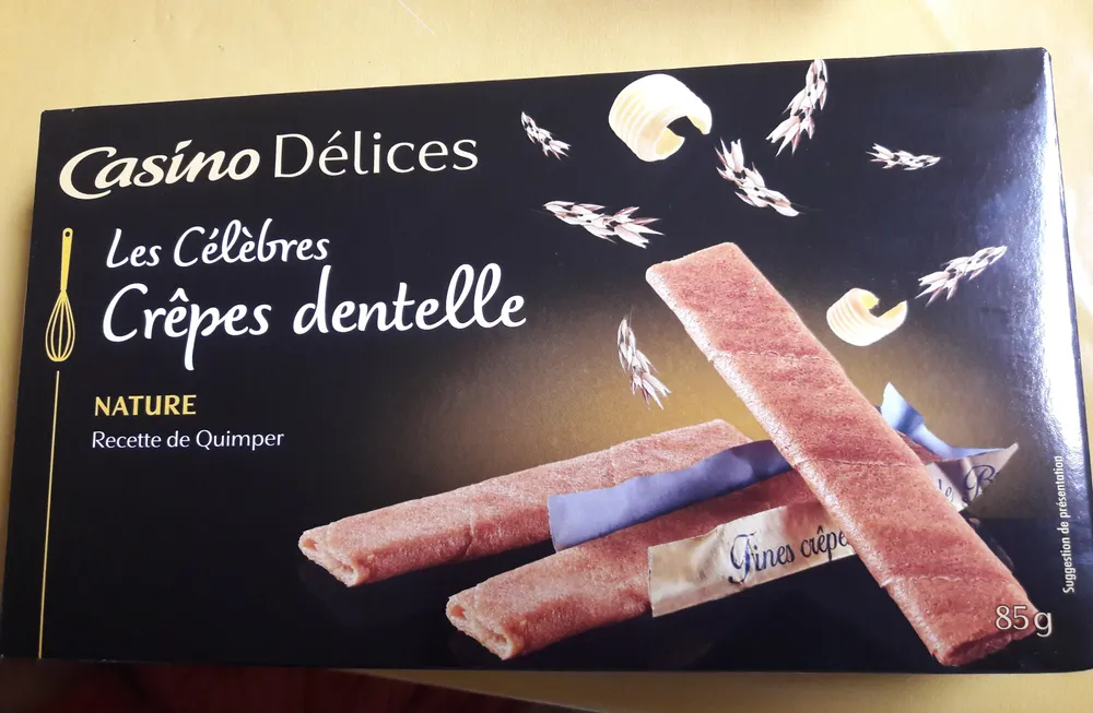 Crêpes dentelle nature