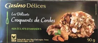 Les Délicats Croquants de Cordes aux éclats d'amandes