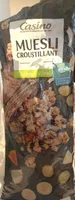 Muesli croustillant céréales et fruits