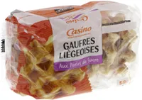 Gaufres liégeoises aux perles de sucre