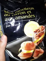 Mini moelleux au citron et aux amandes