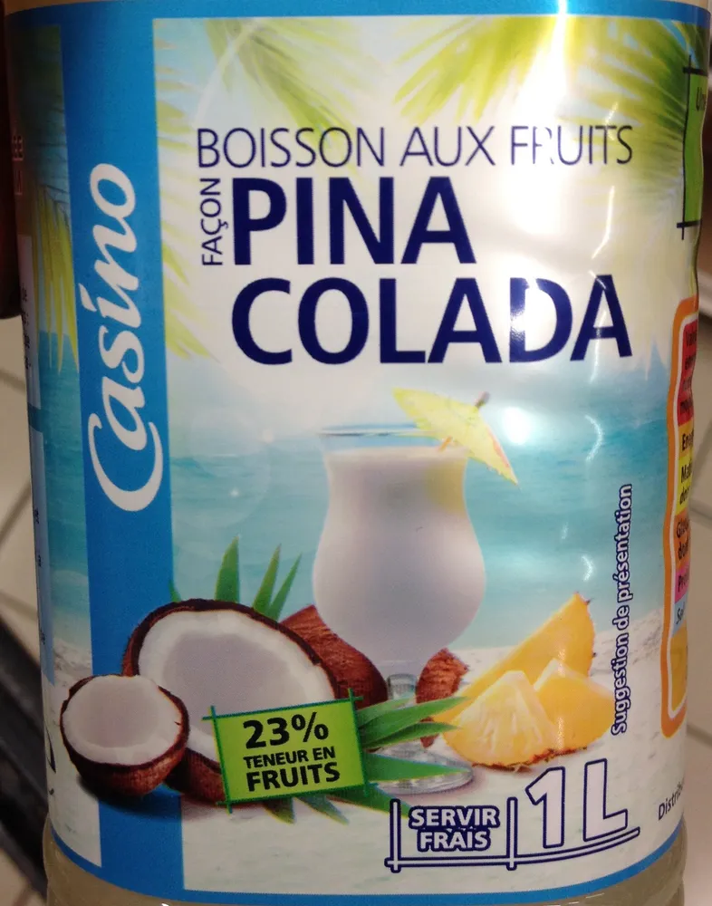 Boisson façon Pina Colada