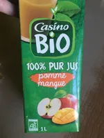 Pur jus pomme mangue bio
