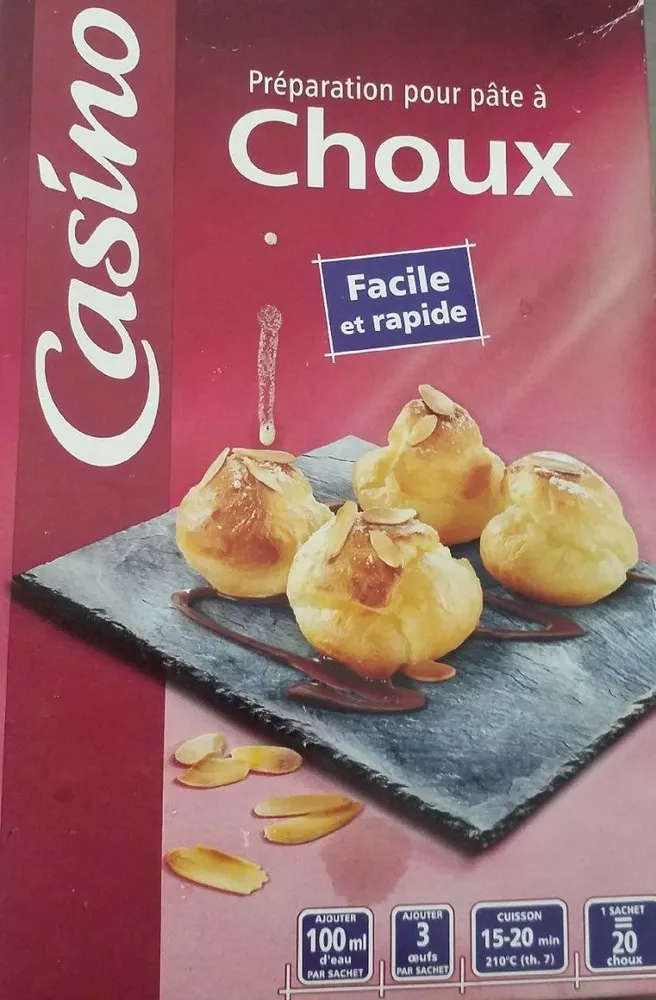 Préparation pour pàte à choux