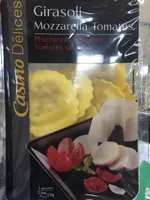 Girasoli mozarella tomates - Mozzarella, tomates, tomates séchées