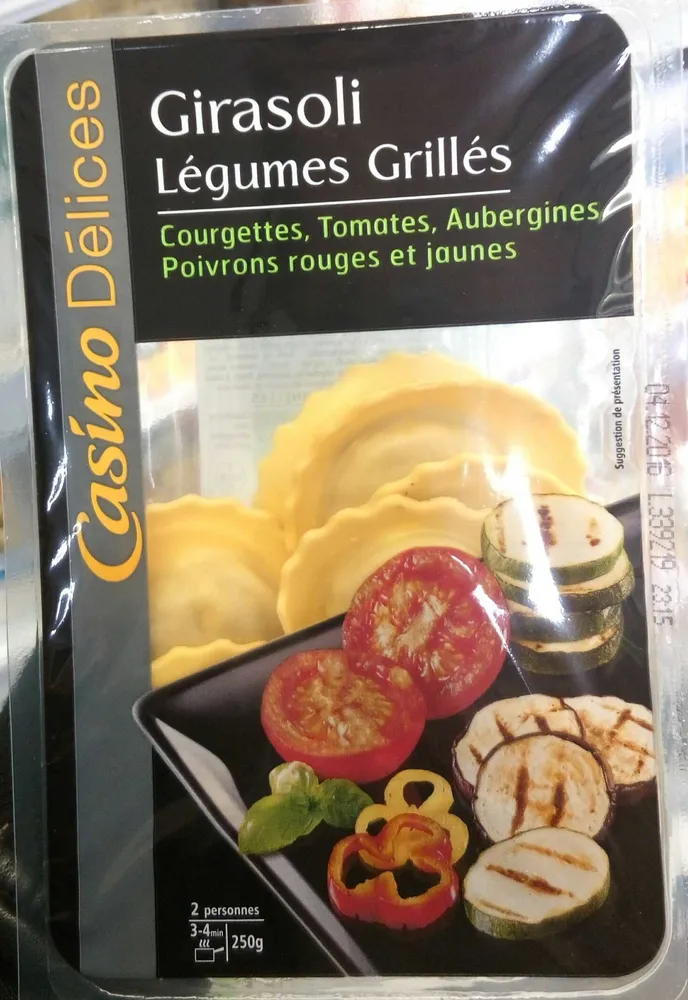 Girasoli légumes grillés