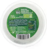 Fromage frais au lait de chèvre pasteurisé BIO