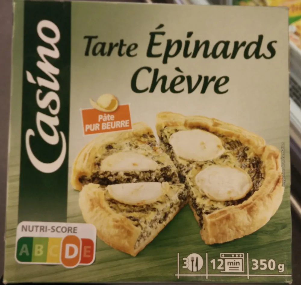 Tarte Epinards Chèvre