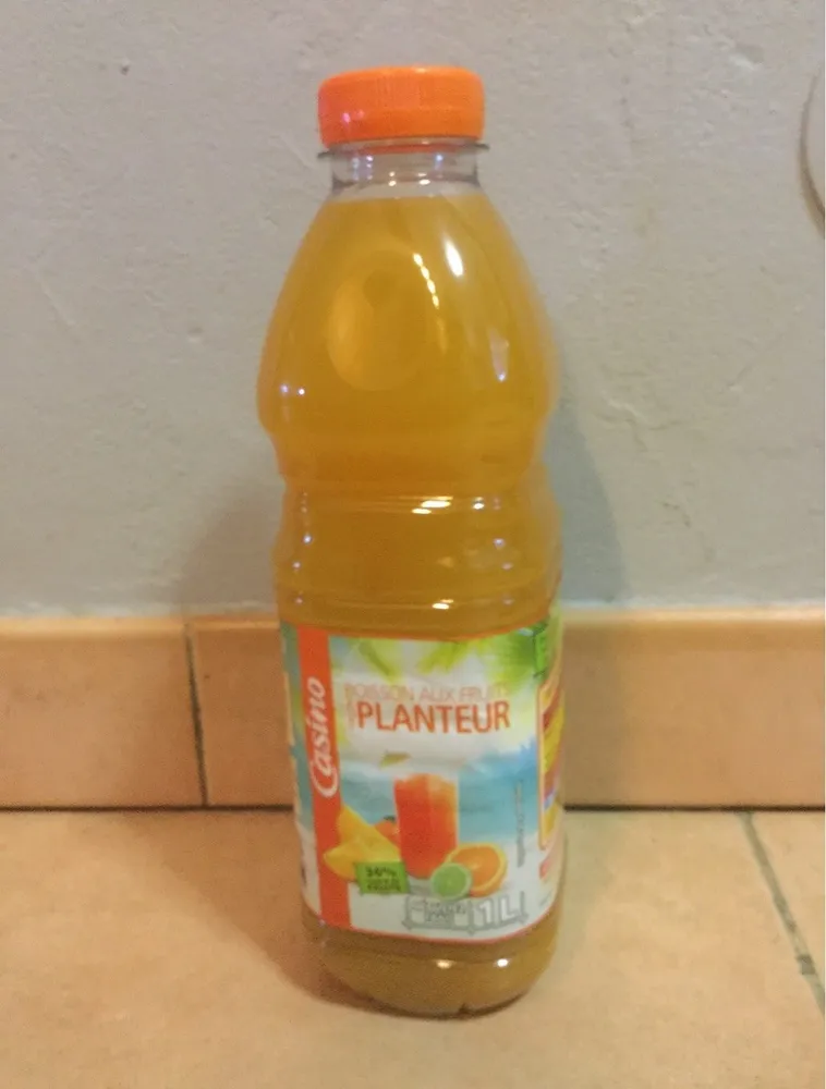 Boisson aux fruits façon Planteur - 36% teneur en fruits