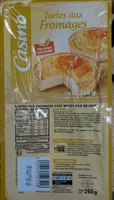 2 tartes aux fromages pâte brisée pur beurre