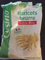 Haricots beurre extrafins surgelés