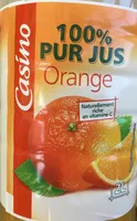 Pur jus d'orange pet