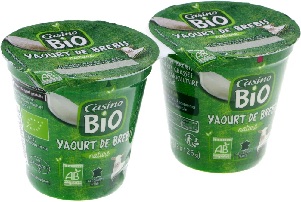 Yaourt au lait de brebis nature