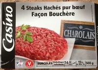 4 Steaks haché pur boeuf façon bouchère