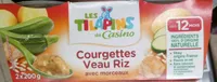 Courgettes Veau Riz avec morceaux