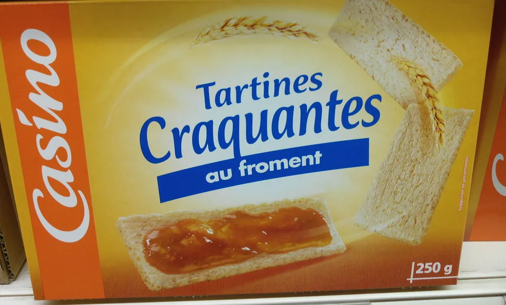Tartines craquantes au froment