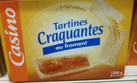 Tartines craquantes au froment