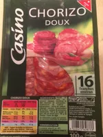 Chorizo doux 16 tranches