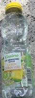 Eau aromatisée saveur citron citron vert