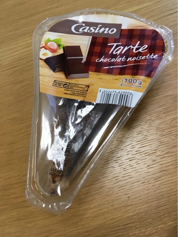 Tarte chocolat noisette