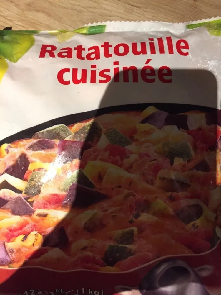 Ratatouille cuisinée