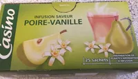 Infusion saveur Poire Vanille
