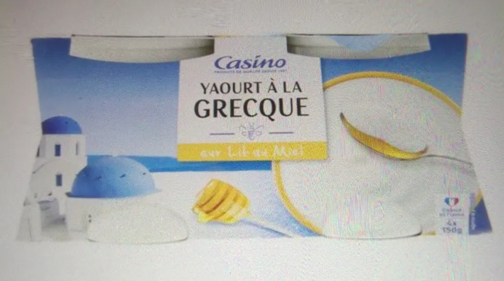 Yaourt à la Grecque sur Lit au Miel
