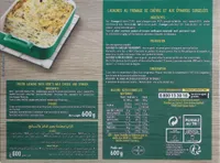 Lasagnes chèvre épinards