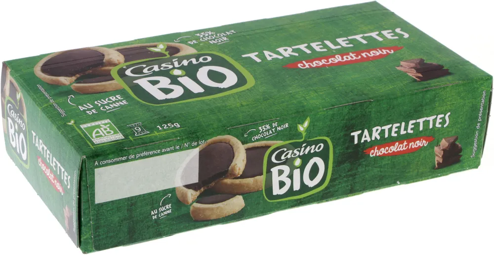 Tartelettes chocolat noir