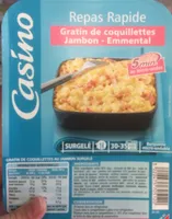 Gratin de coquillettes jambon emmental