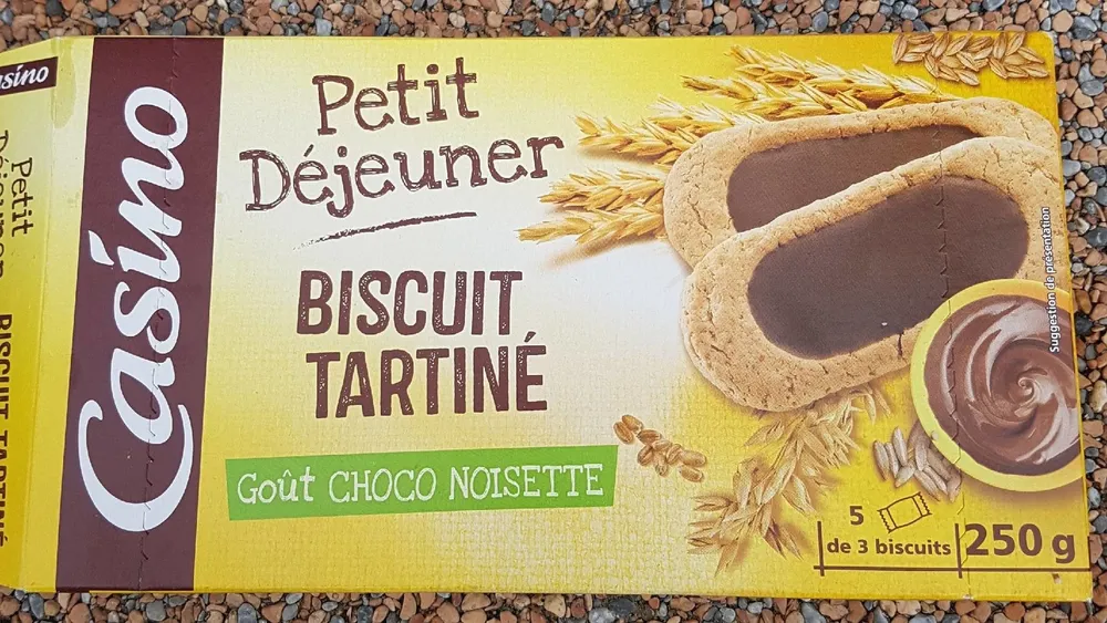 Biscuit Tartine Choco Noisette