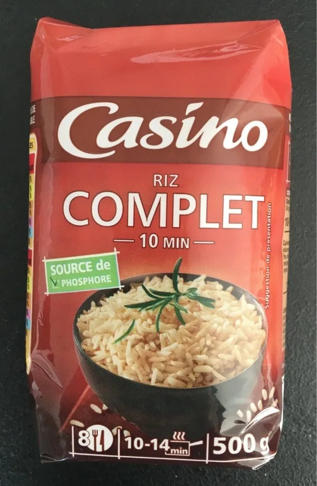 Riz complet 10 min