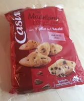 Madeleines aux pépites de chocolat