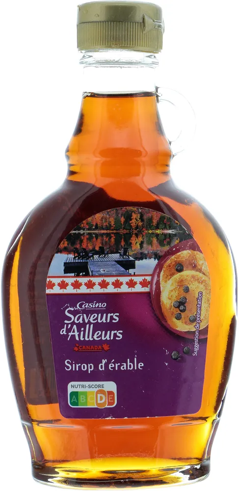 Sirop d'érable foncé