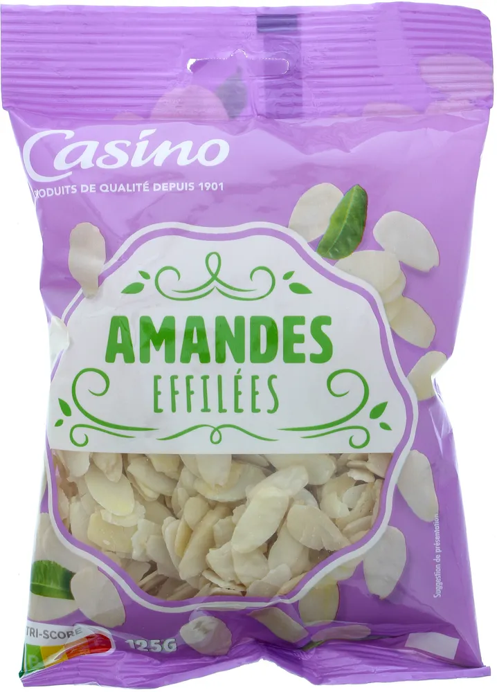 Amandes effilées