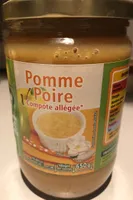Pomme poire compote allegée