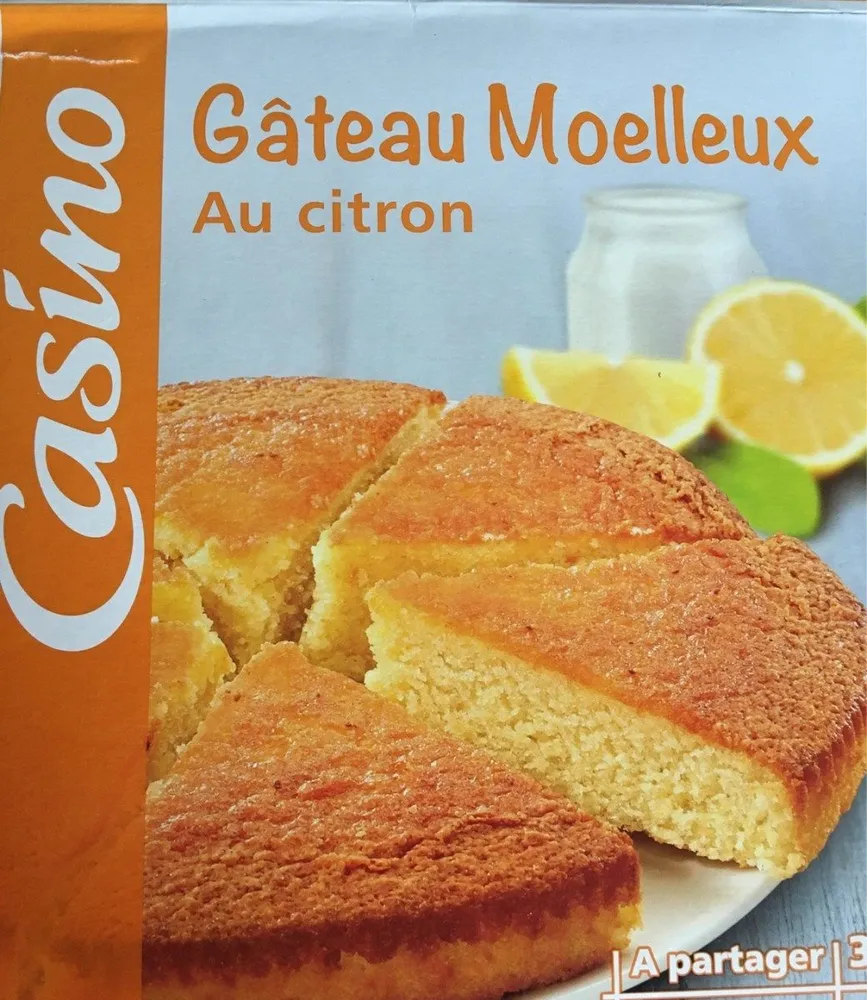 Gâteau moelleux au citron