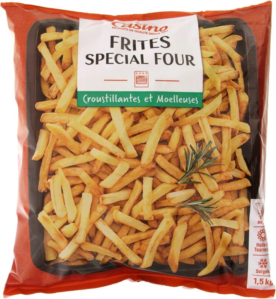 Frites spécial four