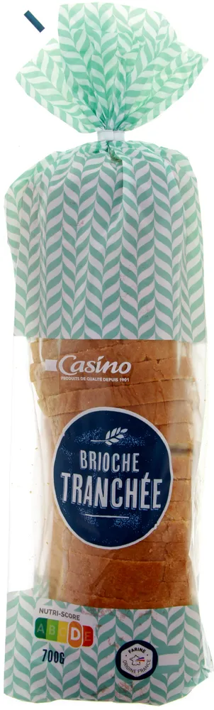 Brioche tranchée