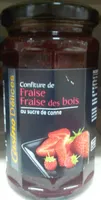 Confiture de fraise fraise des bois au sucre de canne