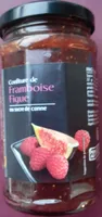 Confiture de framboise figue