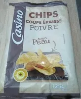 Chips coupe épaisse poivre