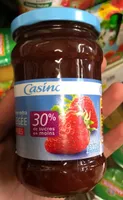 Confiture extra allégée fraises