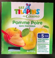 Compote pomme poire