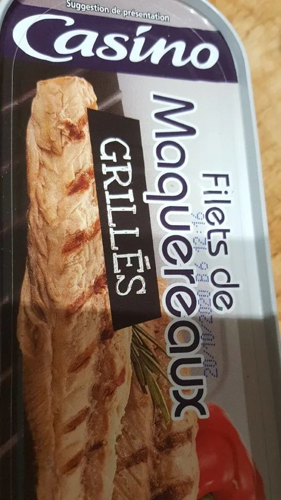 Maquereaux grillé