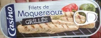 Filets de maquereaux grillés au naturel